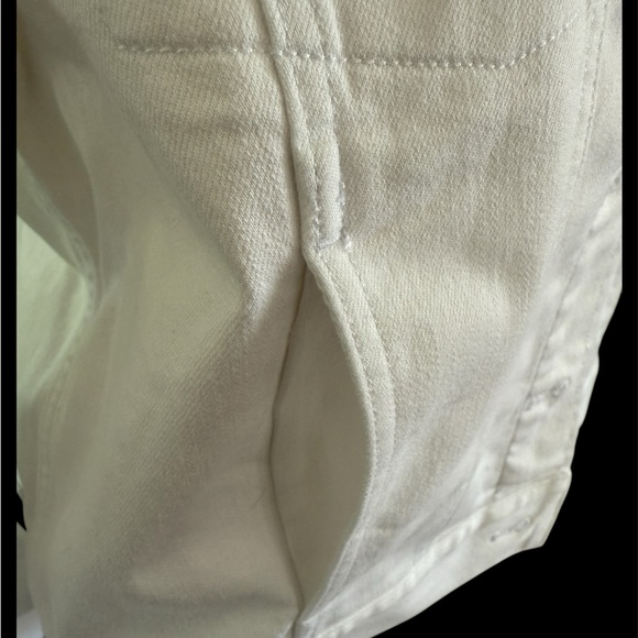 Brooks Brothers White Gold Jean Jacket Classic Design - Picture 5 of 8